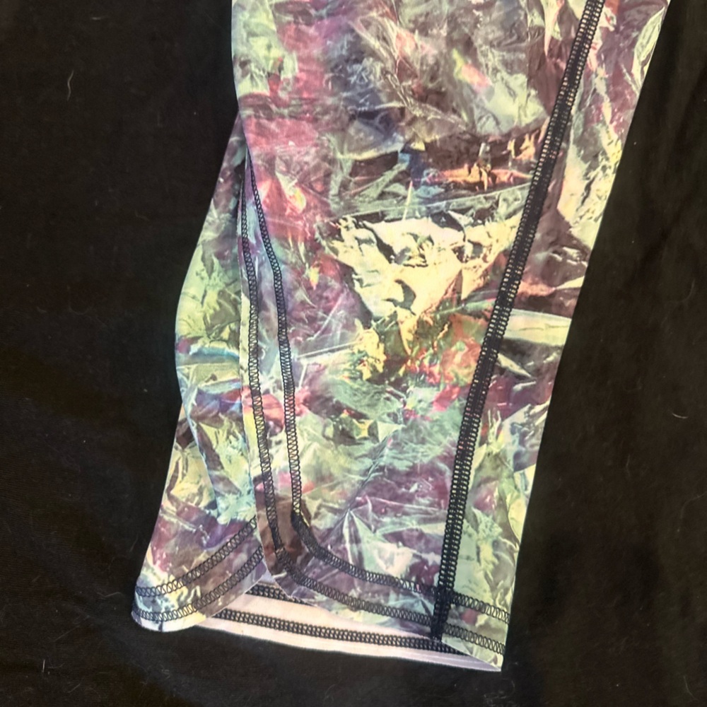 Lululemon Run Inspire Crop II leggings Iridescent Multi print - Picture 5 of 5